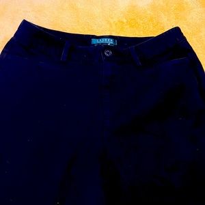 Black Nautica slacks women size 4